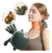 Masajeador de cuello inalámbrico con correas ajustables - Dressygt