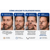 Kit dilatador nasal magnético para congestión y ronquidos - Dressygt