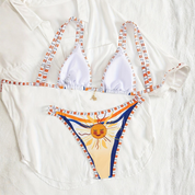 Traje de baño con diseño tropical - Dressygt