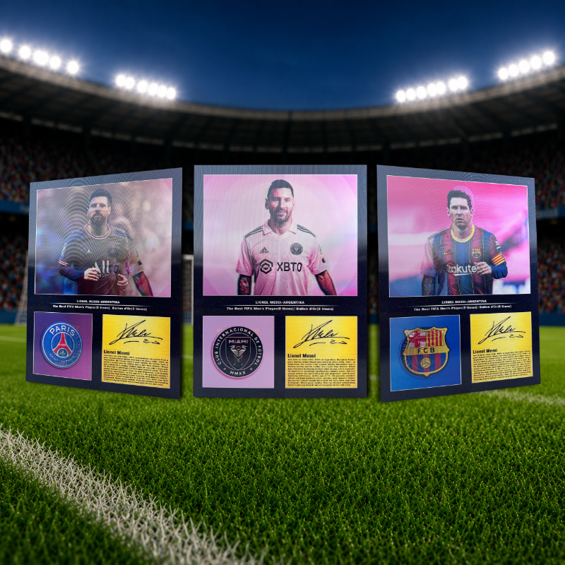 Poster con efecto flip de futbolistas - Dressygt