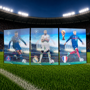 Poster con efecto flip de futbolistas - Dressygt