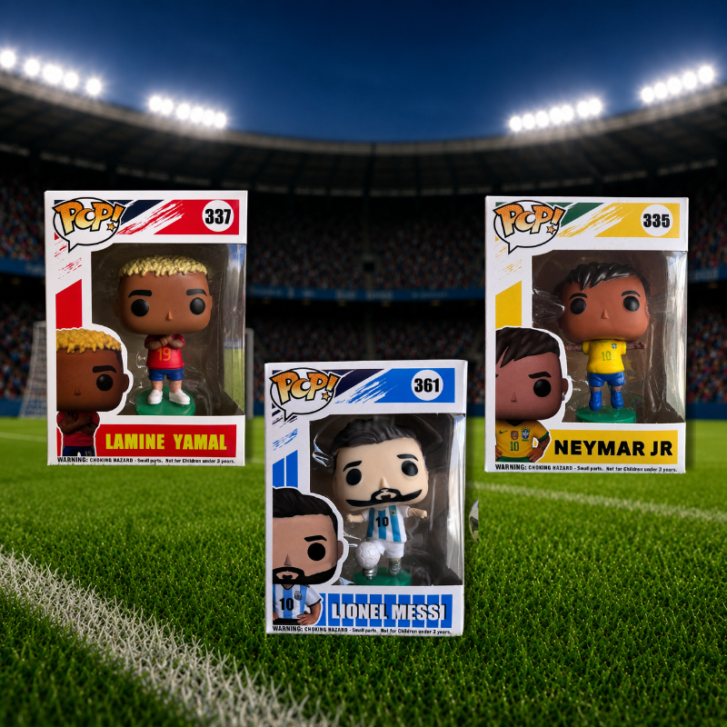 Combo de 3 Funko Pop de futbolistas - Dressygt