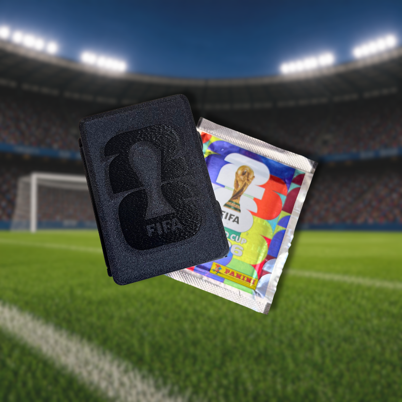 Combo de organizador y stickers Panini - Dressygt