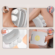 Masajeador corporal multifuncional 6 cabezales