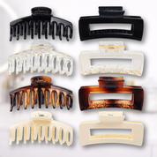 Set de 8 pinzas grandes para cabello - Dressygt