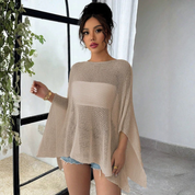 Chal transparente con diseño suelto - Dressygt