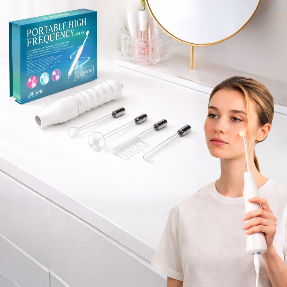 Kit de alta frecuencia para tratamiento facial - Dressygt