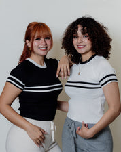 Blusa básica con rayas