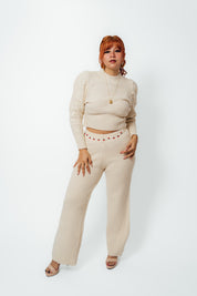 Conjunto de dos piezas de manga larga