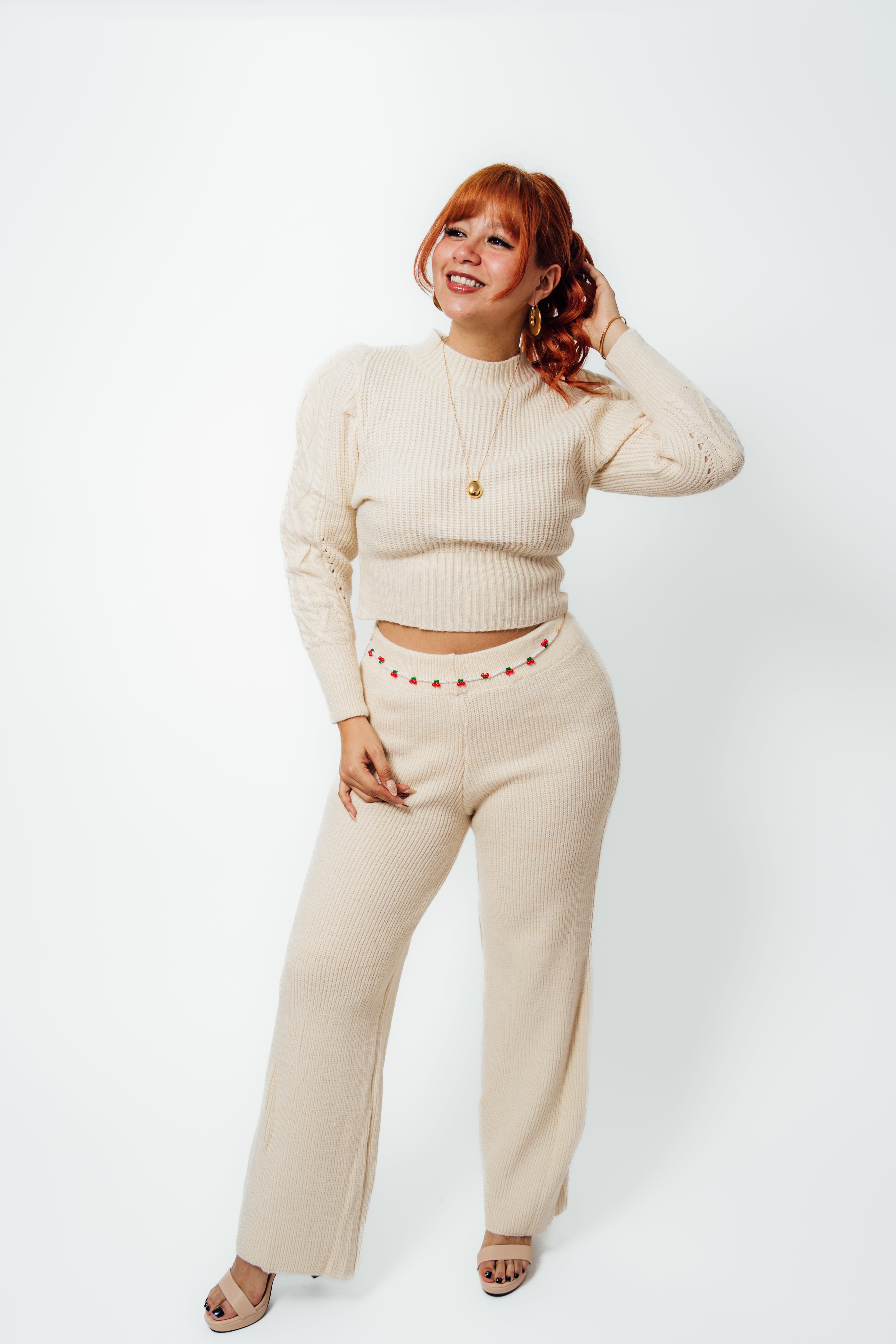 Conjunto de dos piezas de manga larga