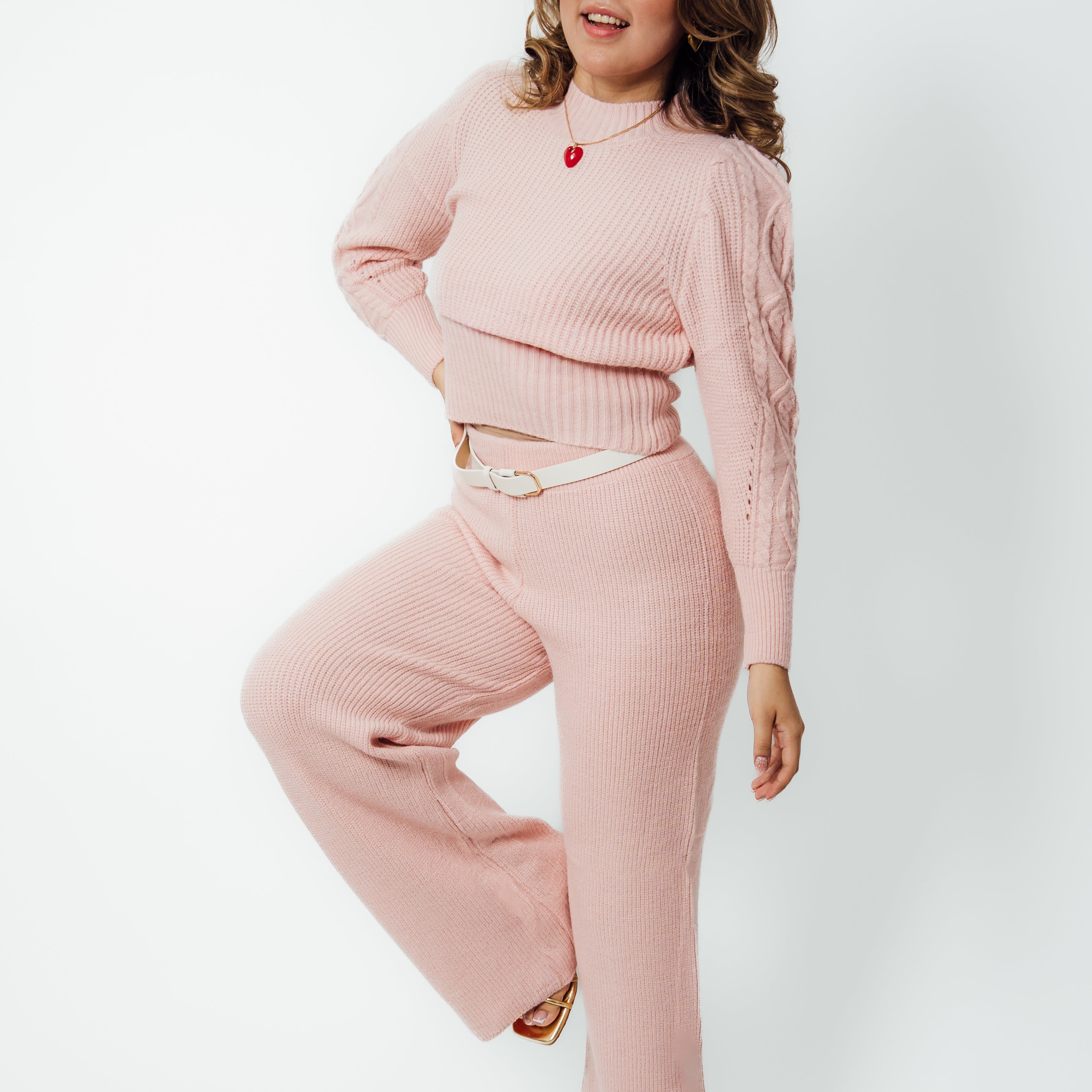 Conjunto de dos piezas de manga larga