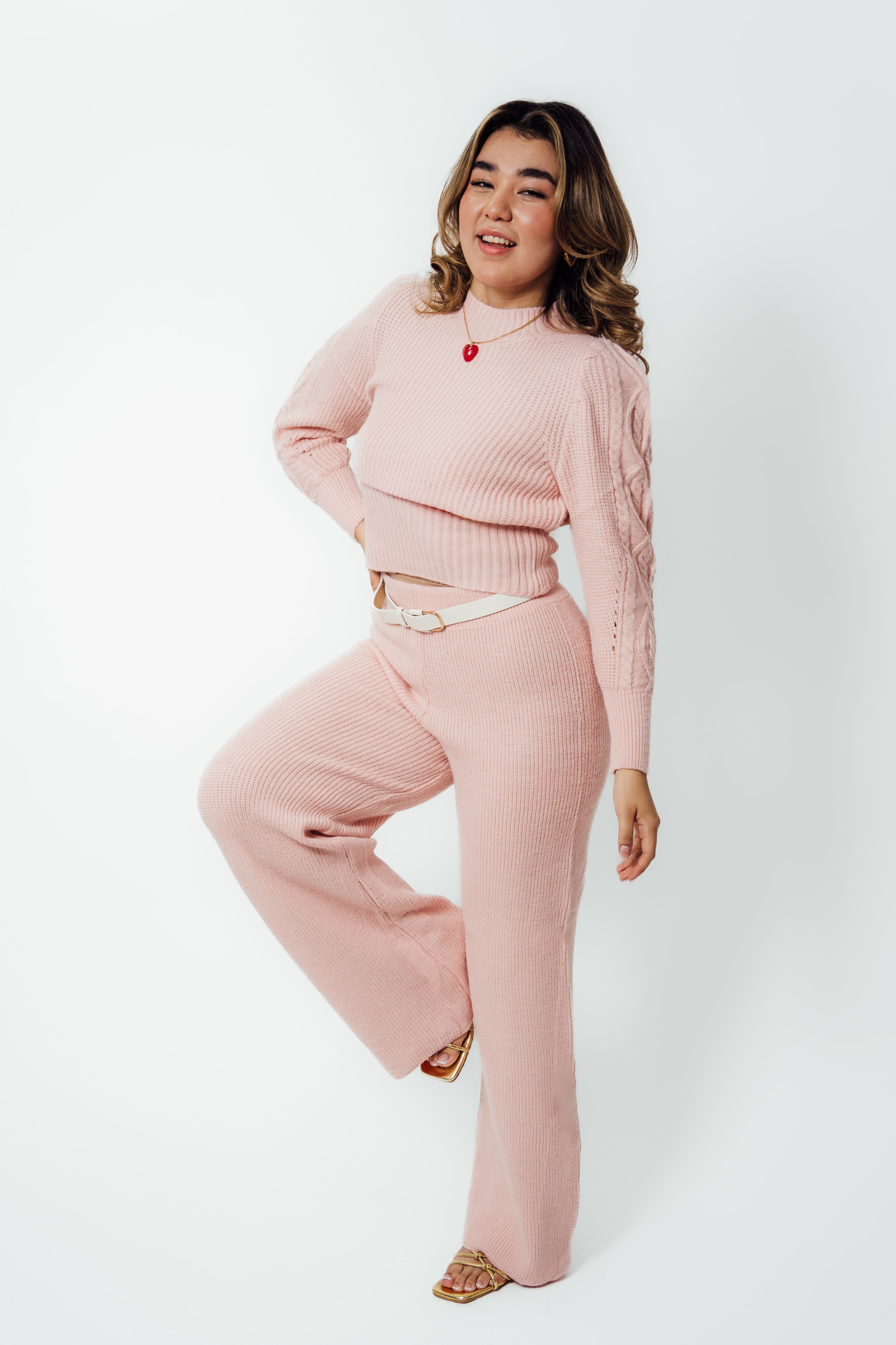 Conjunto de dos piezas de manga larga