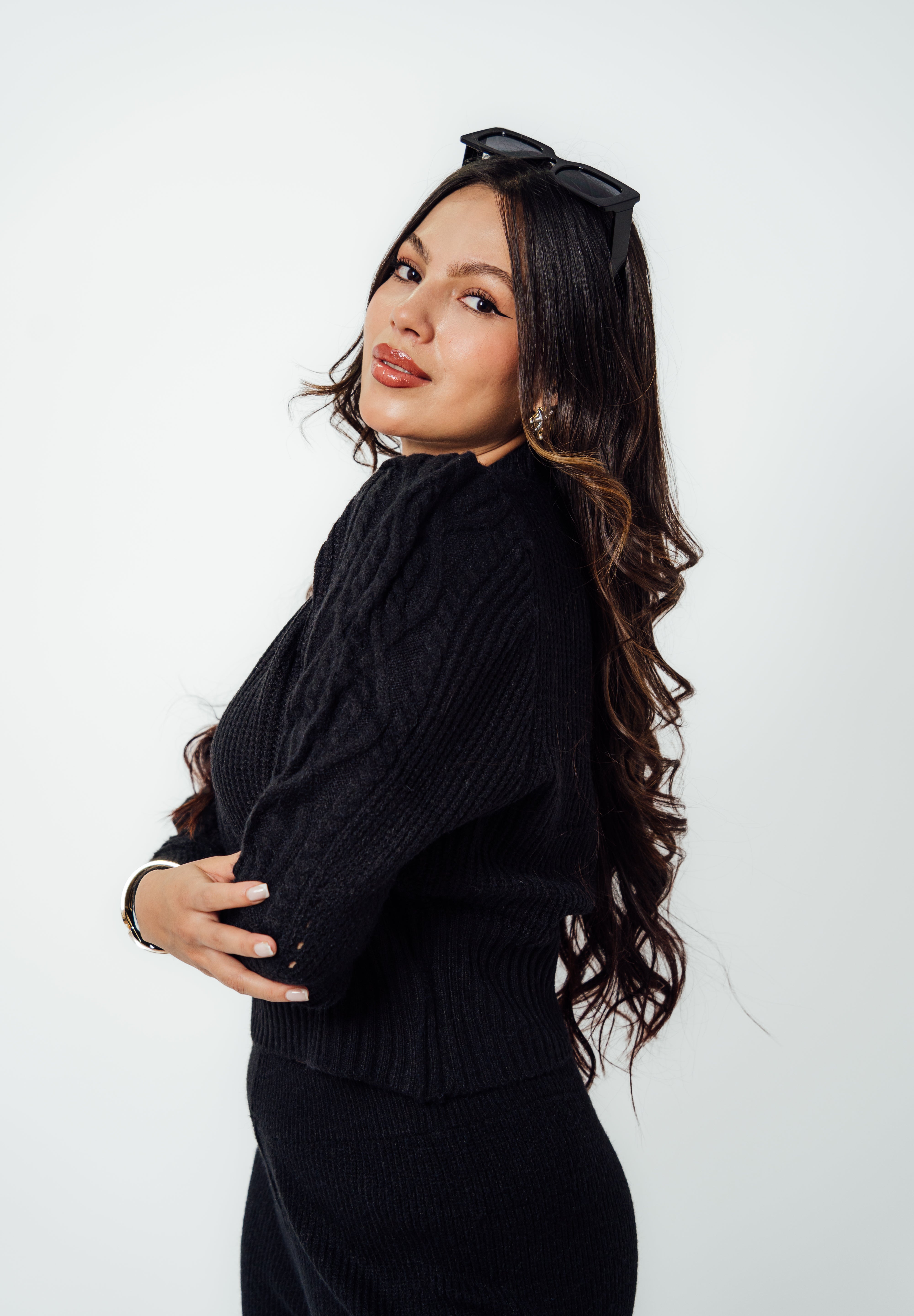 Conjunto de dos piezas de manga larga