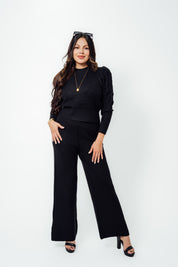 Conjunto de dos piezas de manga larga