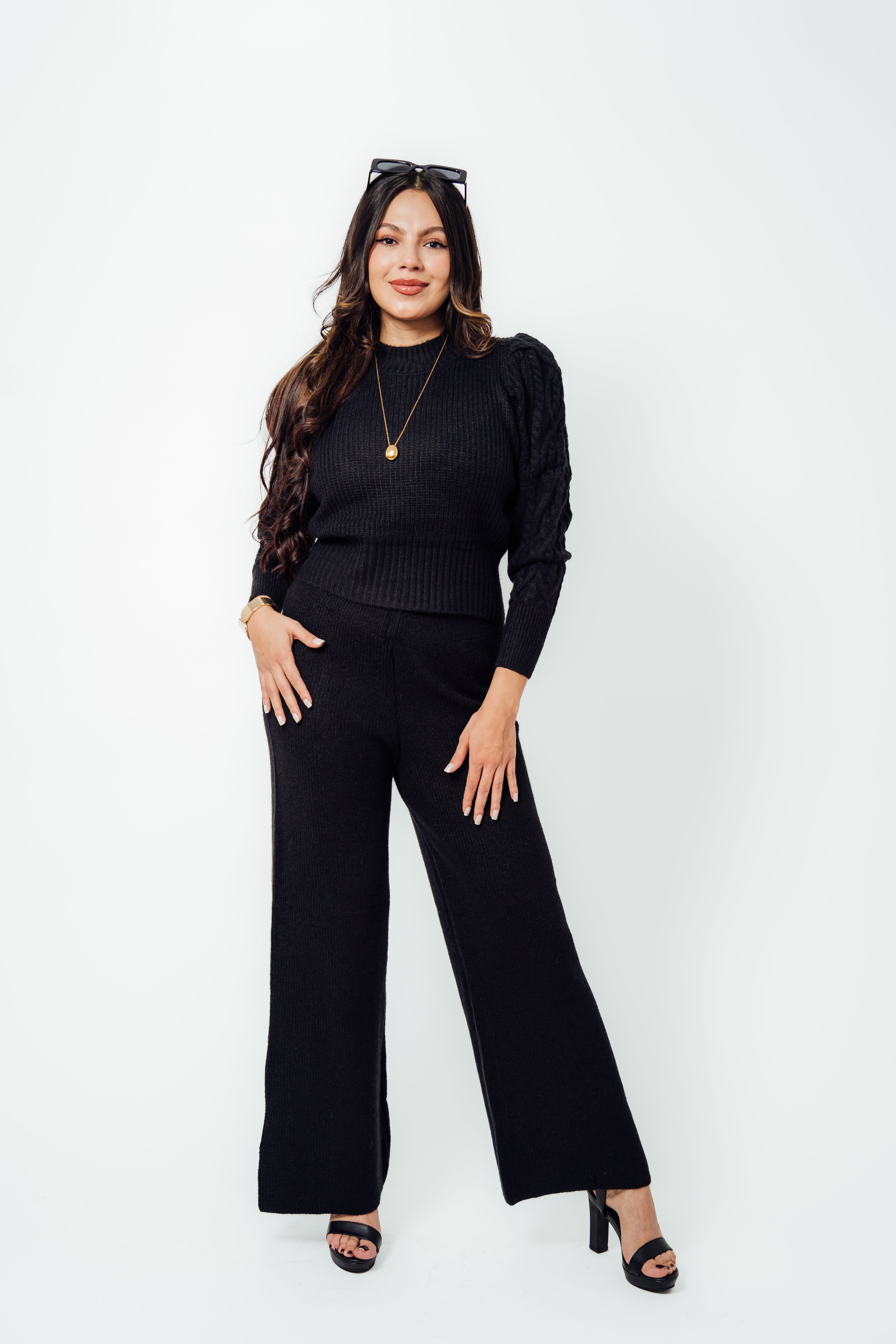 Conjunto de dos piezas de manga larga