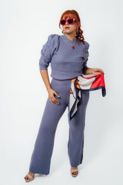 Conjunto de dos piezas de manga larga