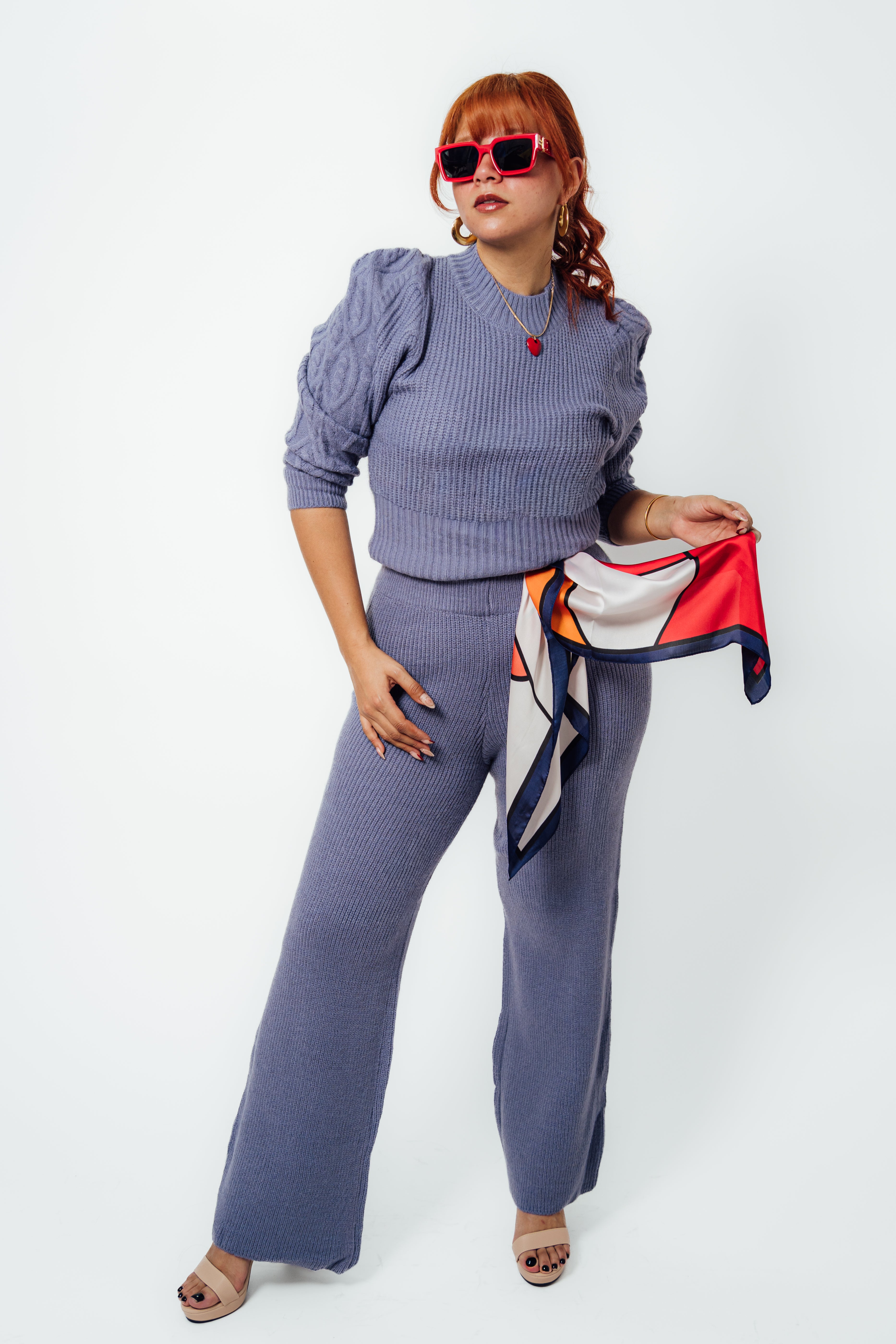 Conjunto de dos piezas de manga larga