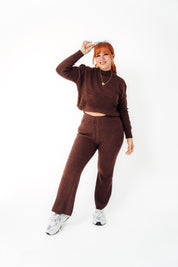 Conjunto de dos piezas de cuello alto