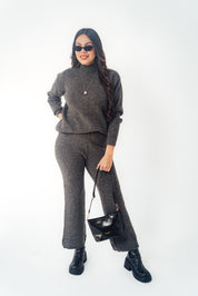 Conjunto de dos piezas de cuello alto