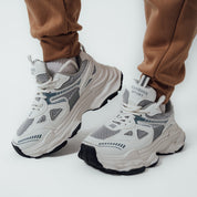 Tenis chunky con plataforma alta