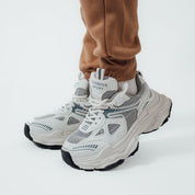 Tenis chunky con plataforma alta