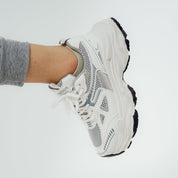 Tenis chunky con plataforma alta