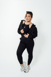 Set deportivo conjunto de pants y hoodie