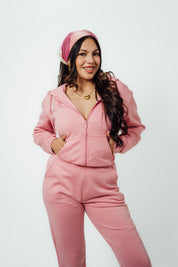 Set deportivo conjunto de pants y hoodie