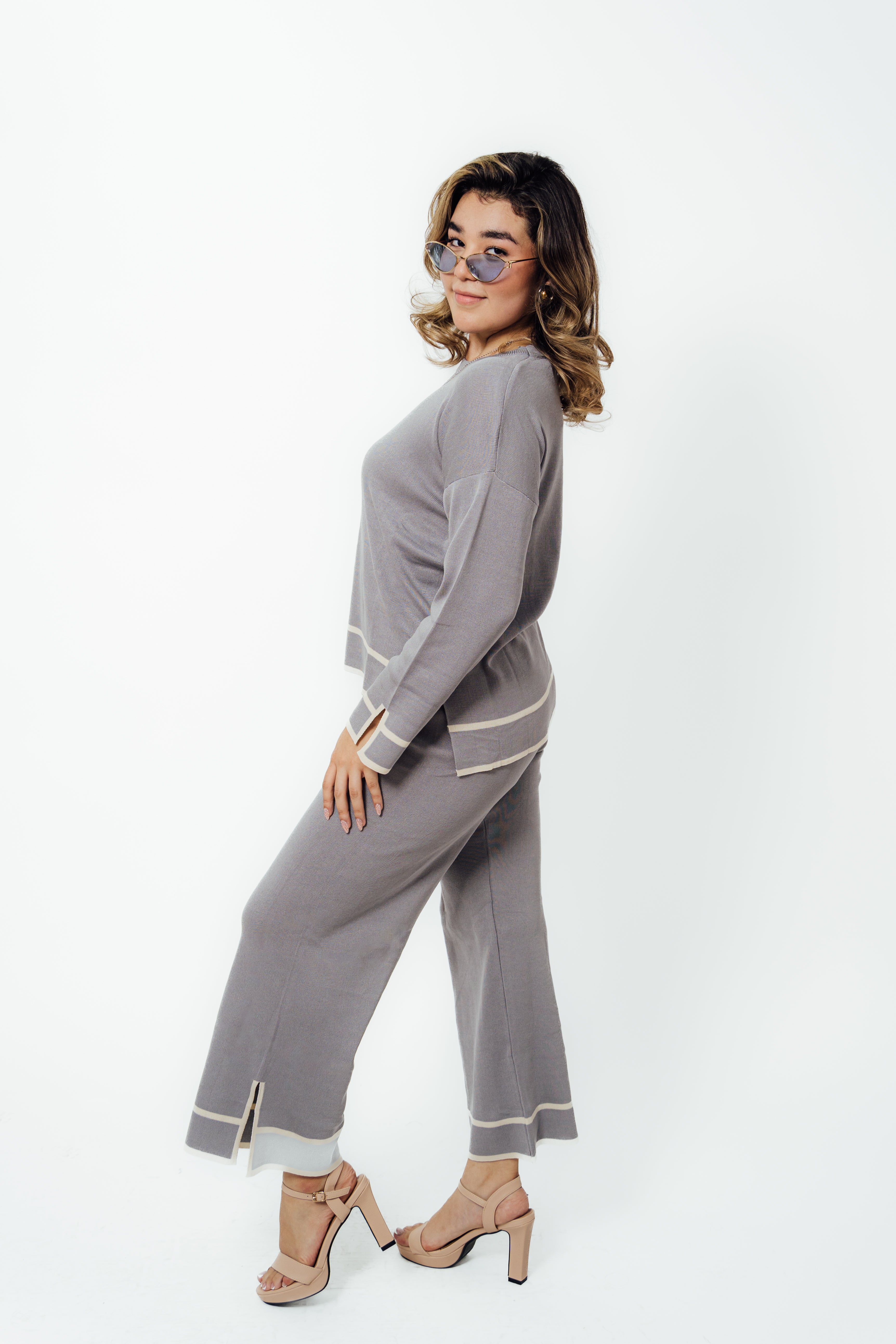 Conjunto elegante de dos piezas