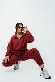 Set sport de pullover y pants