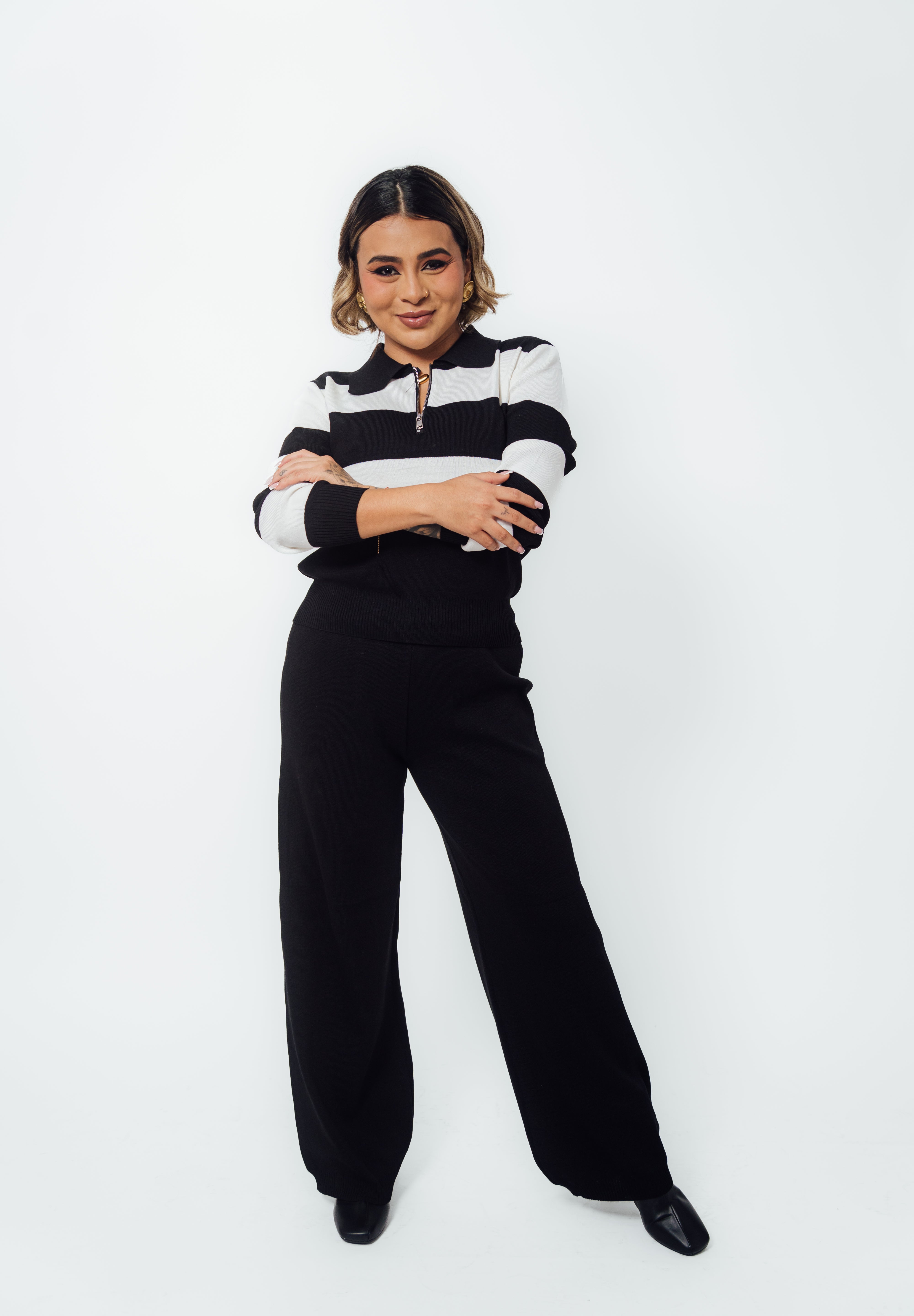 Conjunto casual  tipo polo