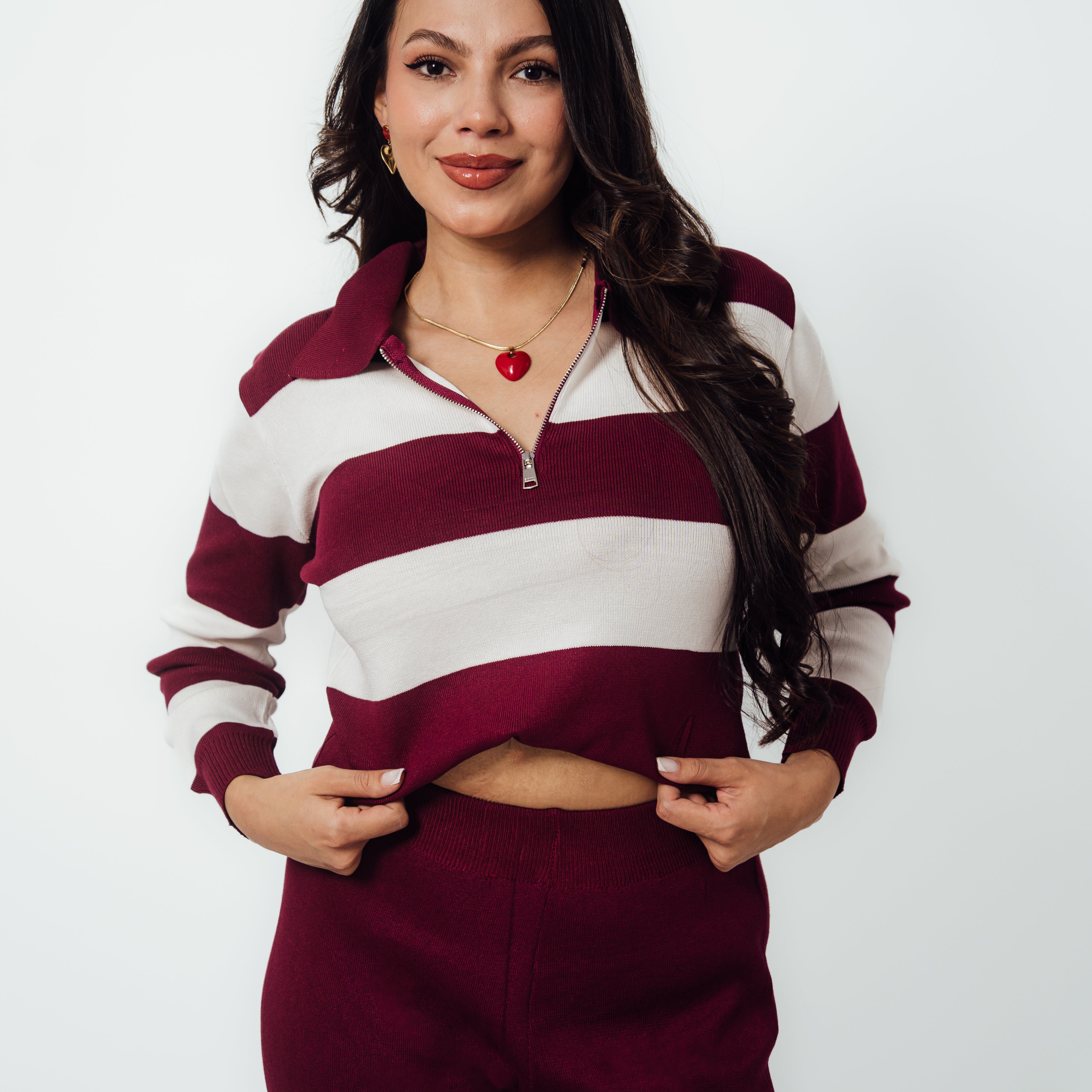 Conjunto casual  tipo polo