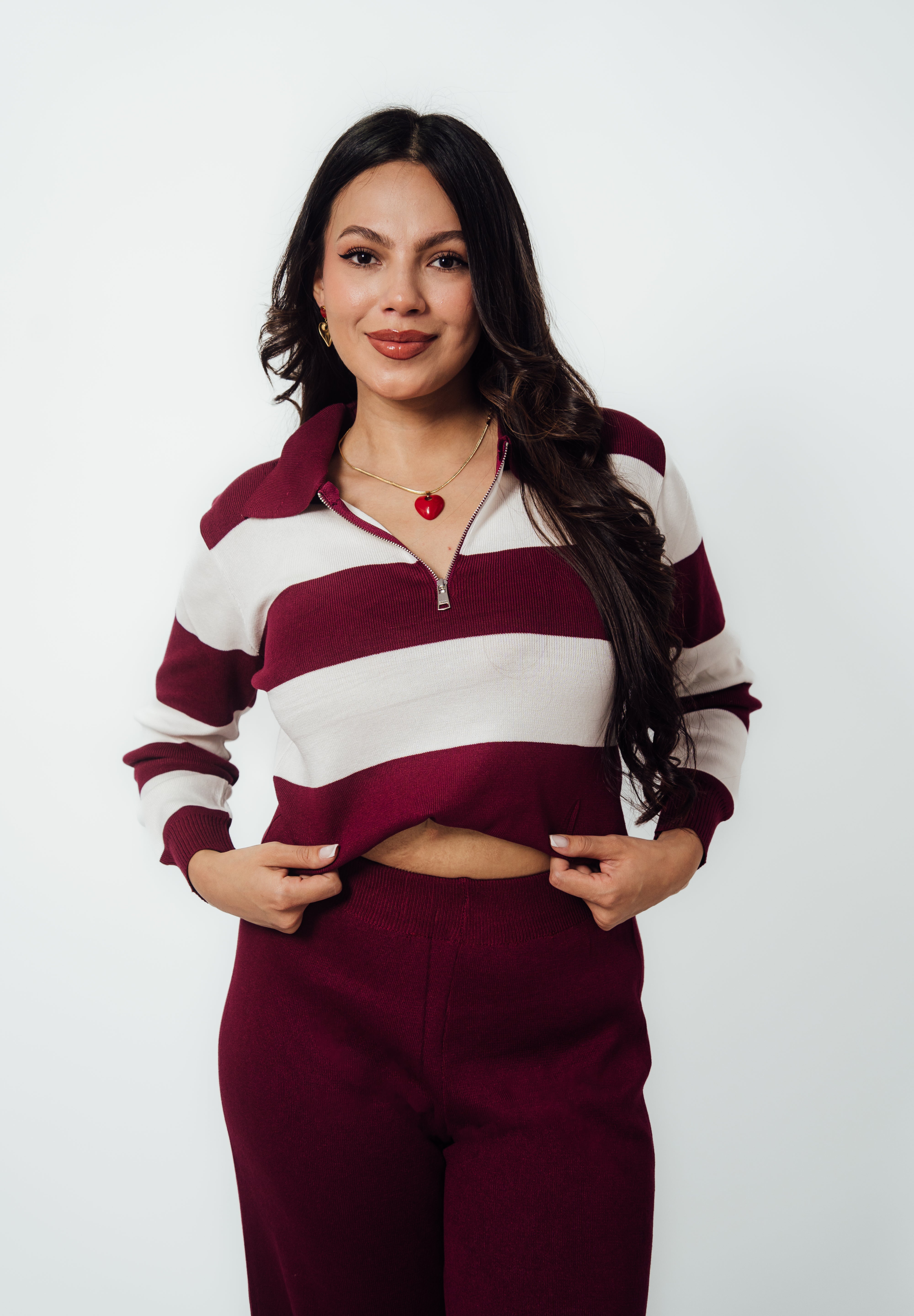 Conjunto casual  tipo polo