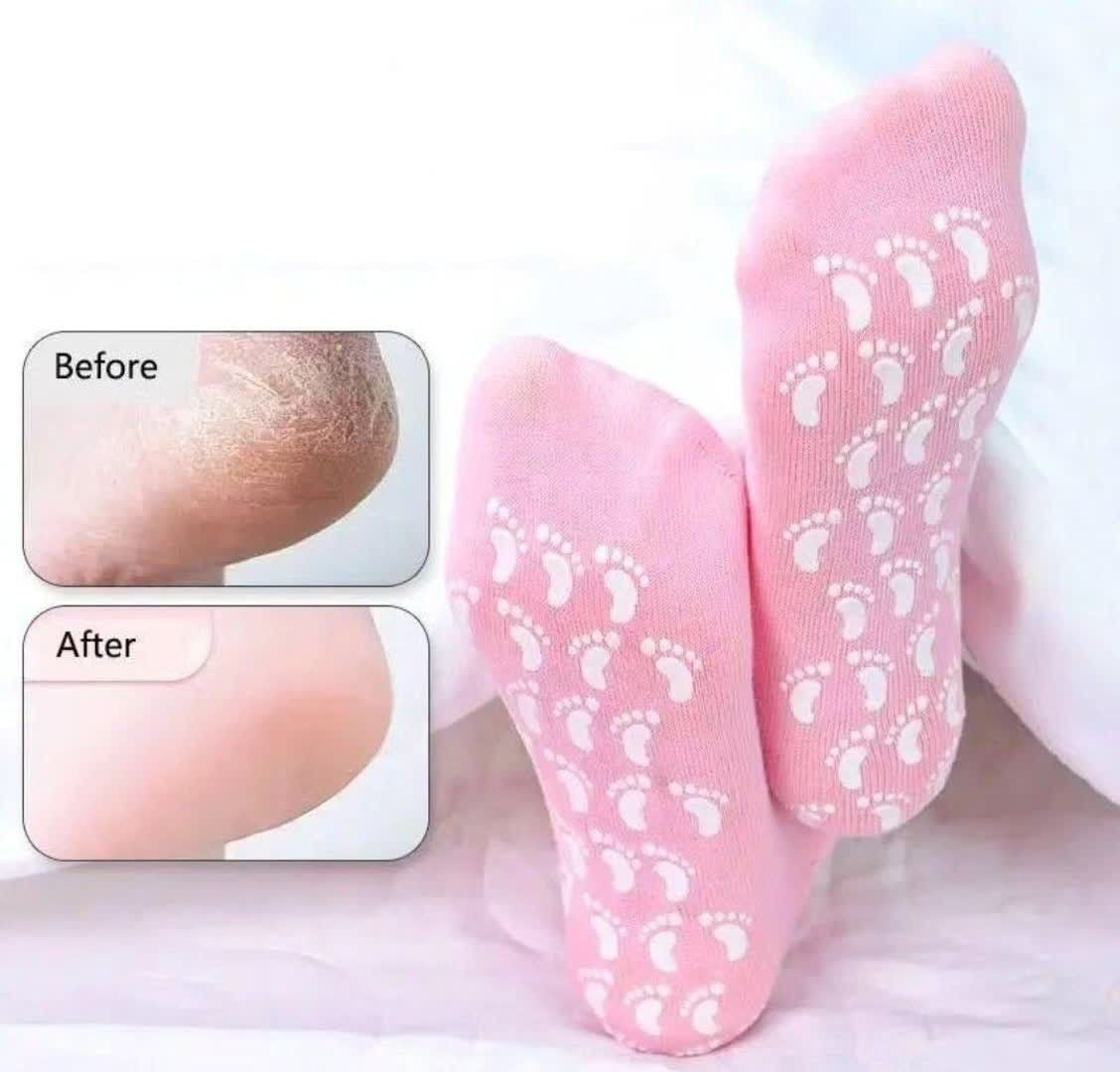 Calcetas exfoliantes hidratantes para pies