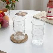 Set de vasos de vidrio con diseño de Bambu