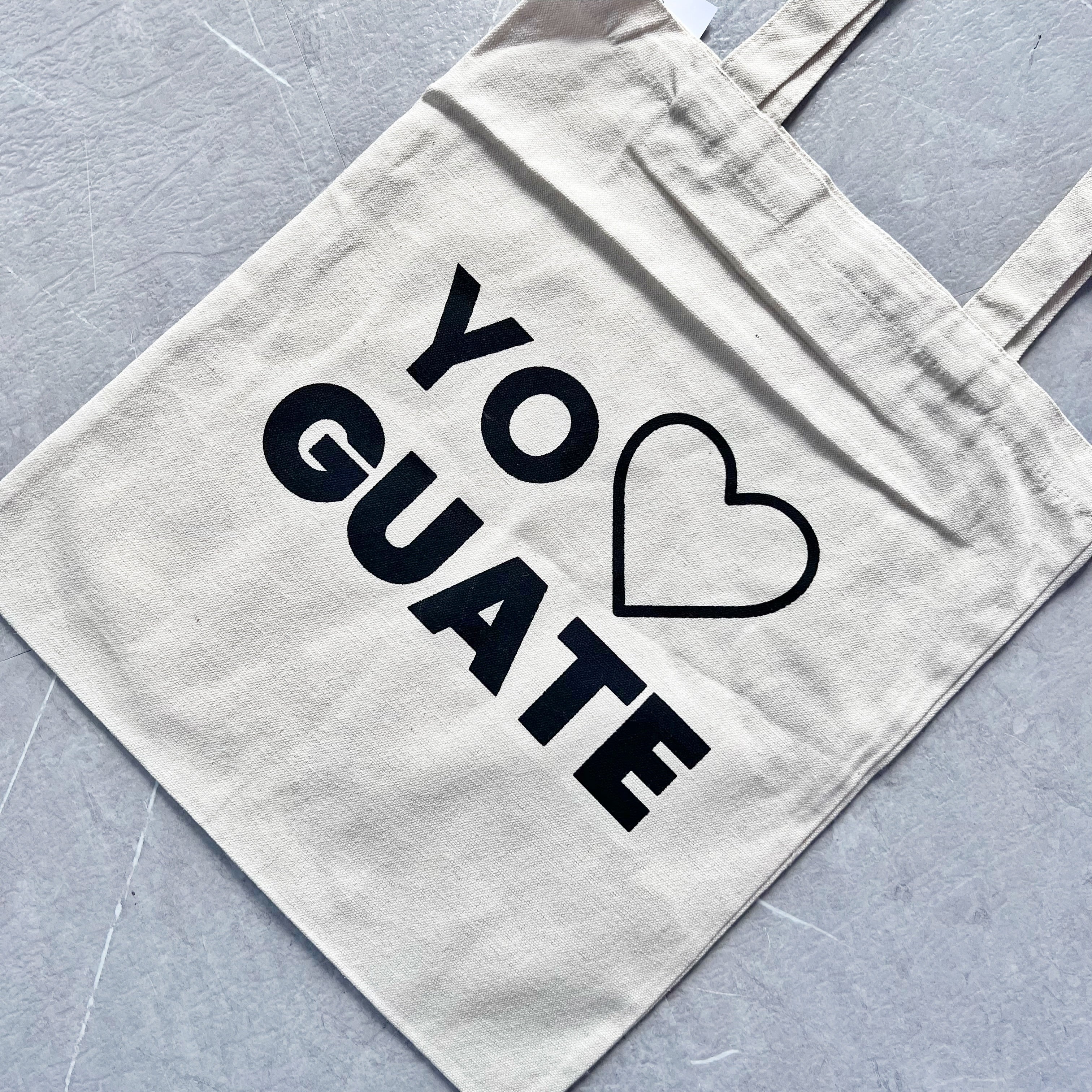 Tote bag con estampado de Yo amo Guate