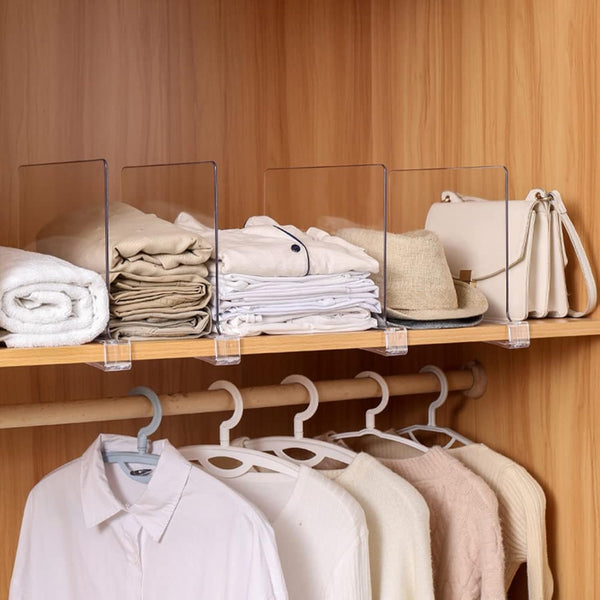 Set de 4 separadores de ropa