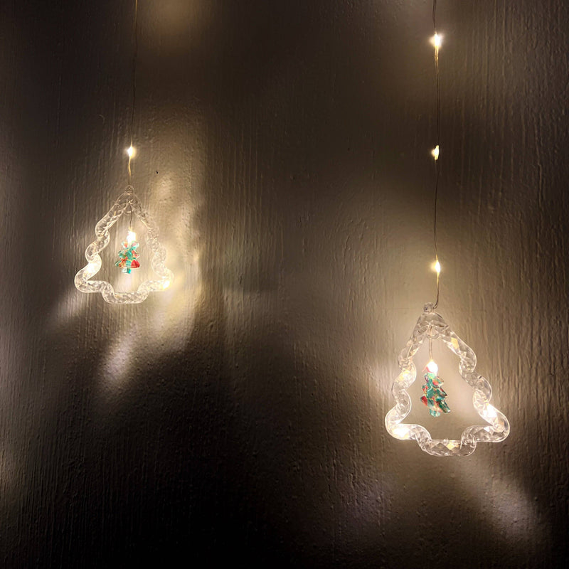 Set de luces tipo cascada navideñas