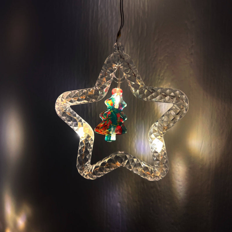 Set de luces tipo cascada navideñas