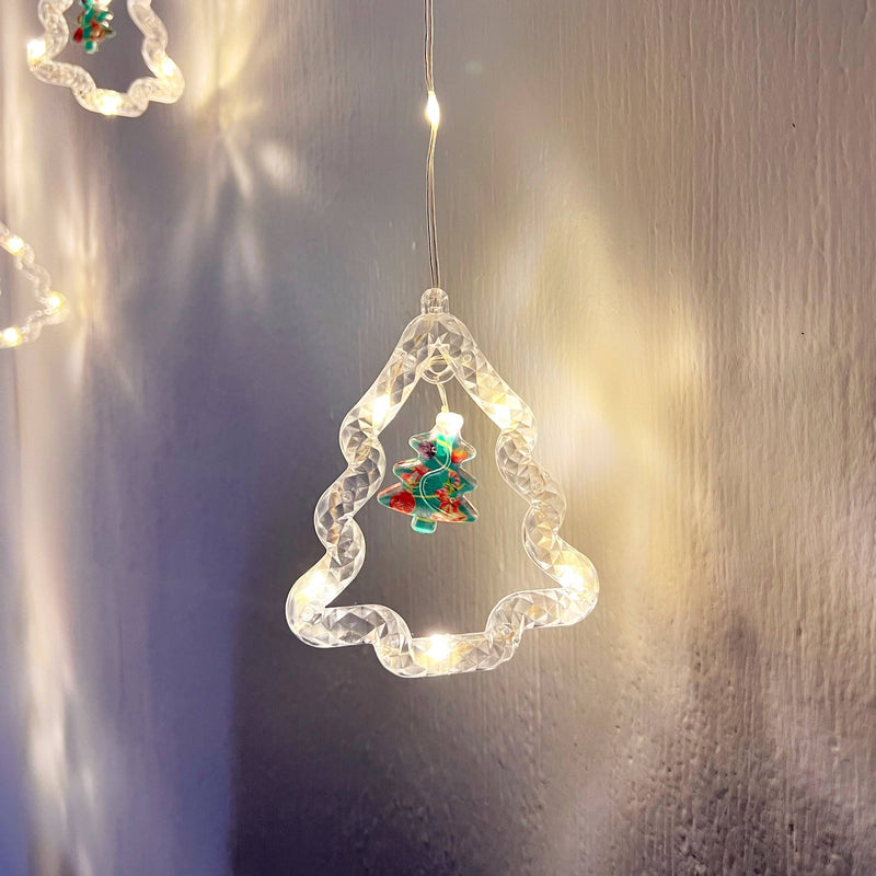 Set de luces tipo cascada navideñas