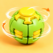 Spinner ball con botón de presión