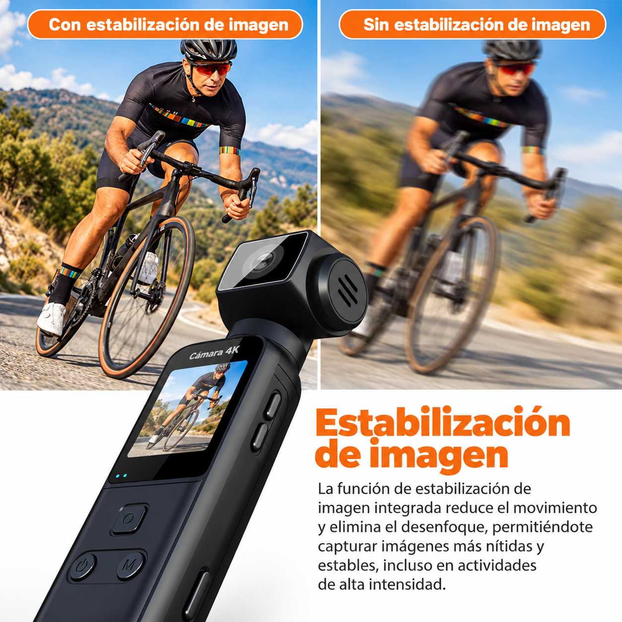 Cámara compacta 4K