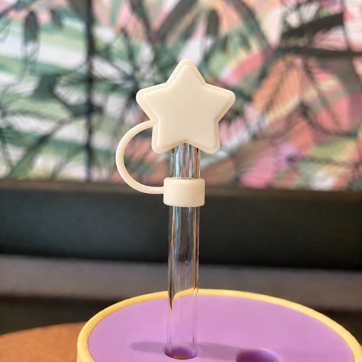 Protector de pajilla en forma de estrella