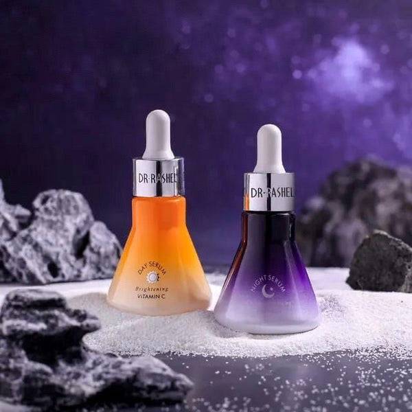 Dúo de sérum facial Dr rashel  de día y de noche - Dressygt