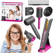 Juguete de secador y plancha de cabello - Dressygt