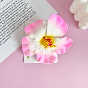 Docena de pinzas de cabello en forma de flor