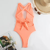 Traje de baño de espalda abierta - Dressygt