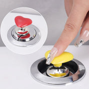 Botón de presión para baño en forma de corazón - Dressygt