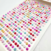 stickers en forma de perlas para makeup