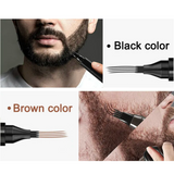 Dúo de marcador  y cepillo para barba